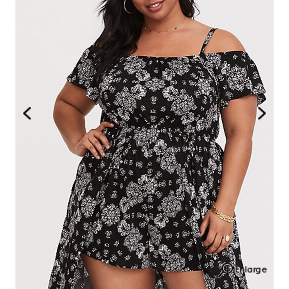 torrid romper maxi
